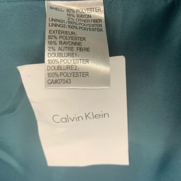 NWT size 10 Calvin Klein women’s gray blazer - Picture 4 of 6